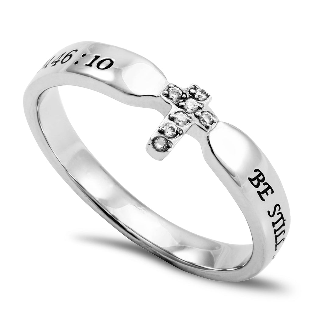 CZ Tiny Tip Ring
