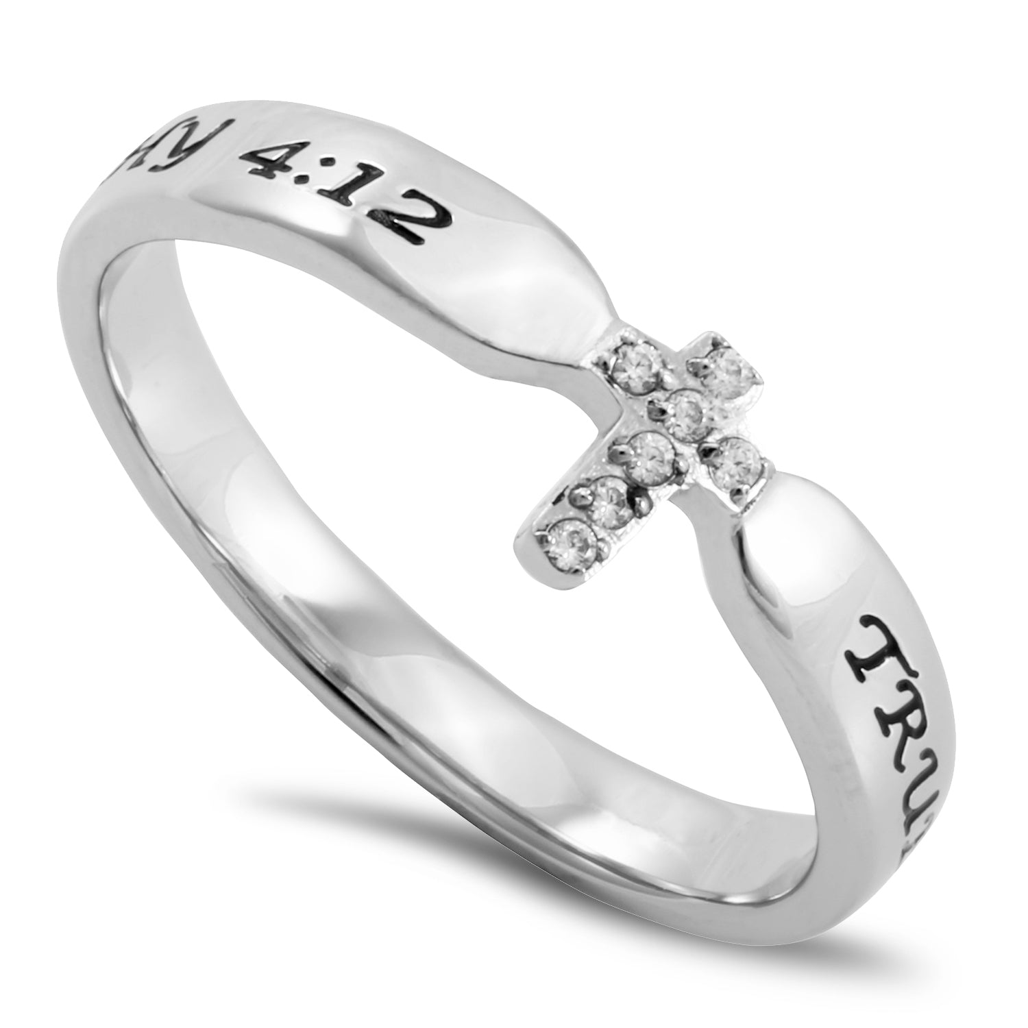 CZ Tiny Tip Ring