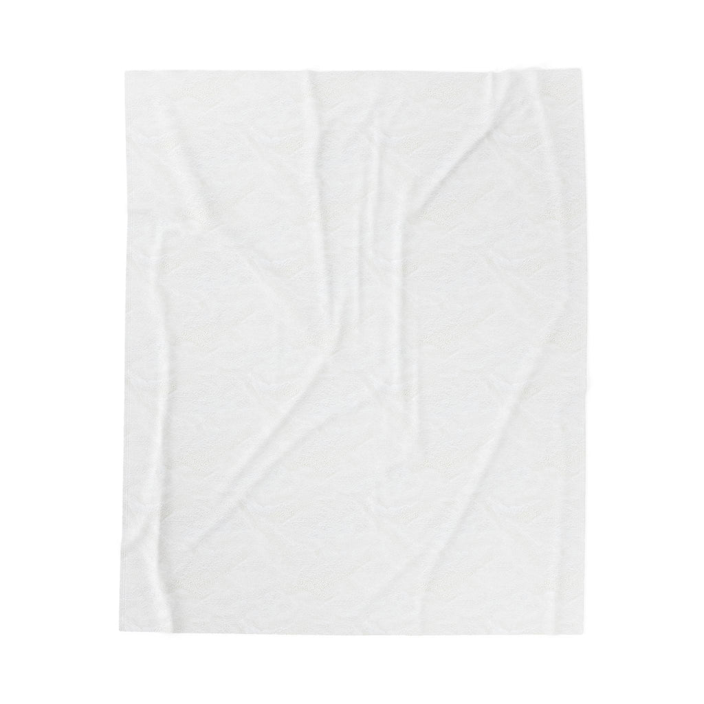 Longhorn Cattle Velveteen Plush Blanket — Western Ranch Rustic Throw