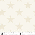 Andover Fabrics Americana Large Star Cream 108" Cotton Wideback Fabric per yard