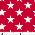 Andover Fabrics Americana Large Star Red 108" Cotton Wideback Fabric per yard