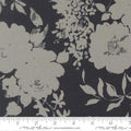 Dark Blue Arabesque Whisper Midnight Cotton 44"/45" Fabric Per Yard