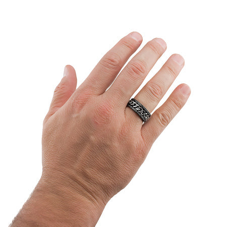 Black Chain Ring