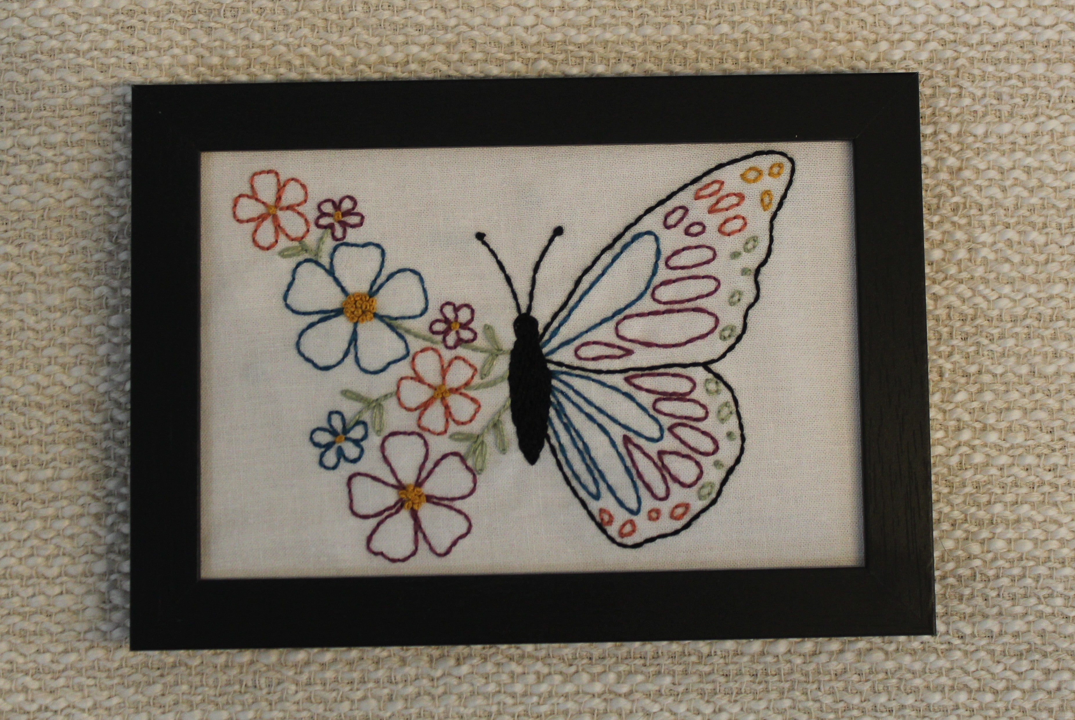 Garden Wings Embroidery