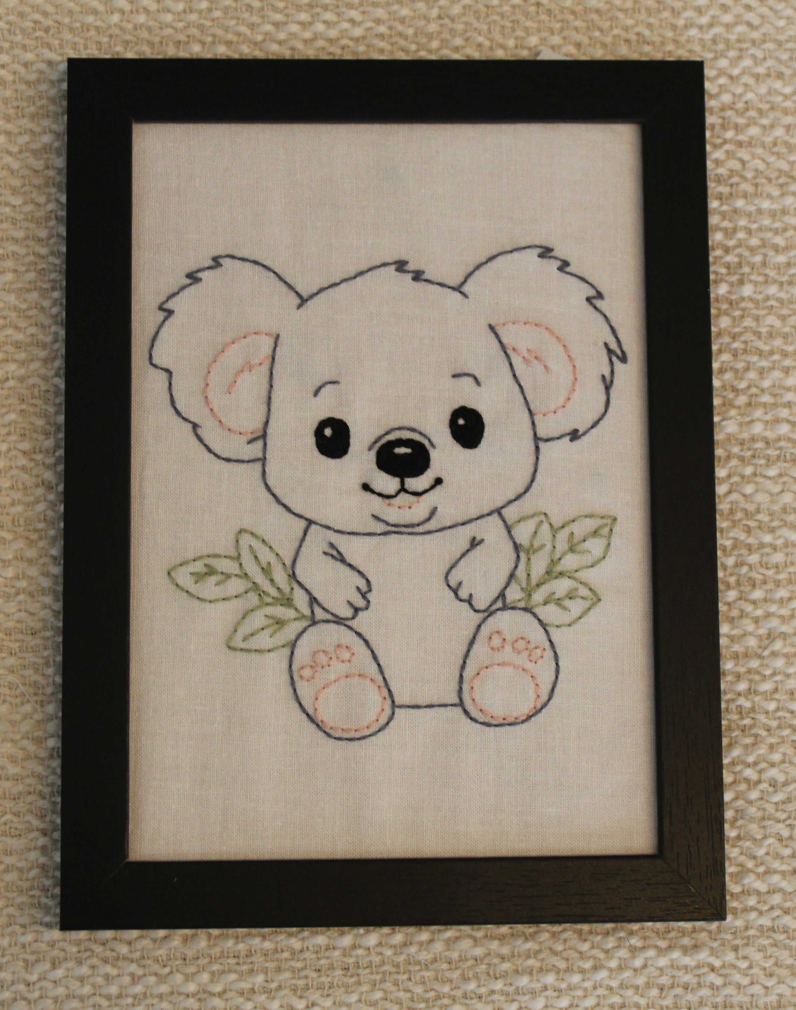 Koala Cuddles Embroidery