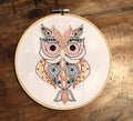 Hearthside Owl Embroidery