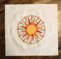 Sunburst Circle Embroidery