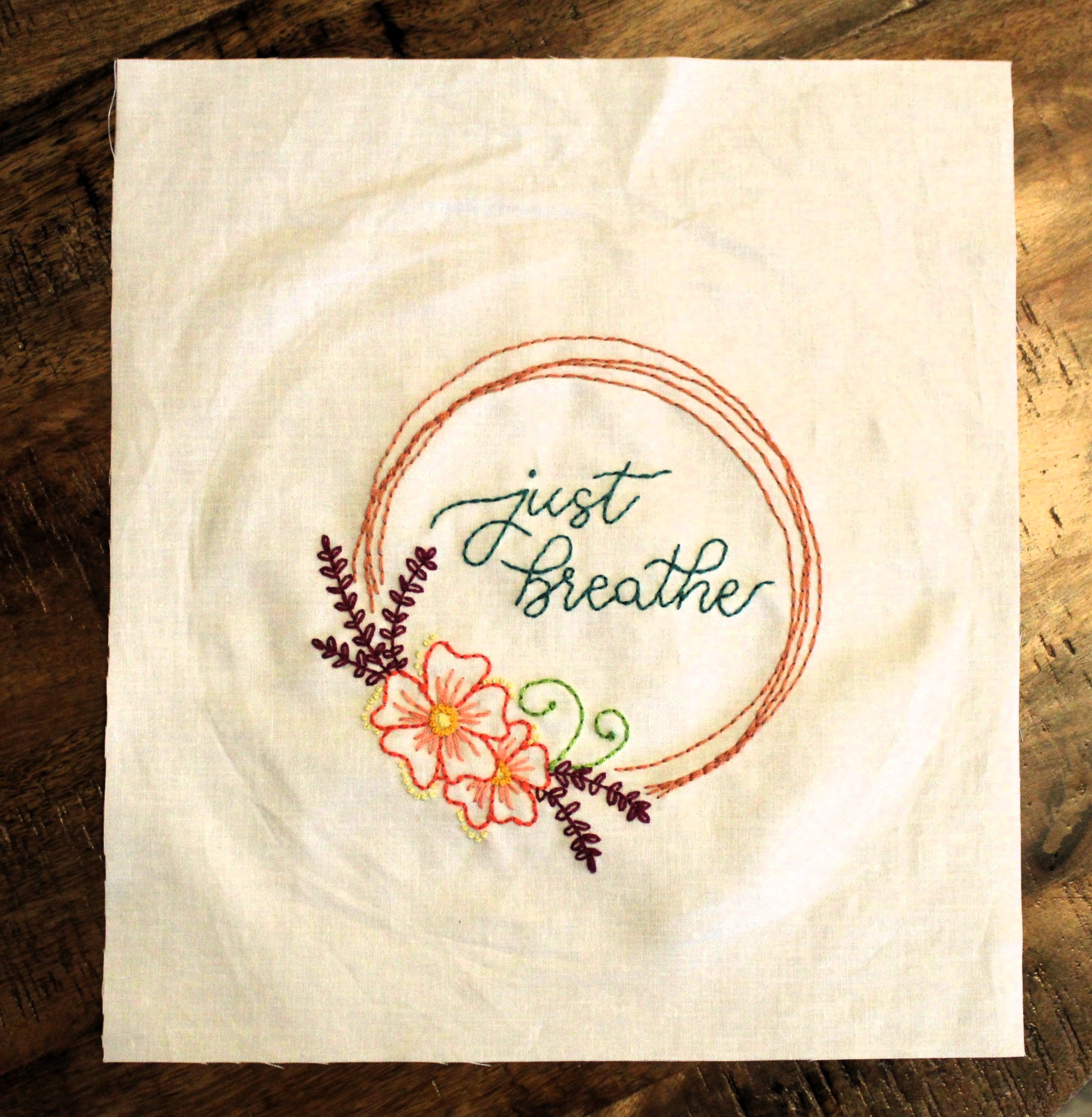 Blooming Breath Embroidery