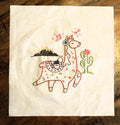 Llama Beats Embroidery