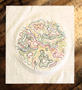 Threaded Topography Embroidery