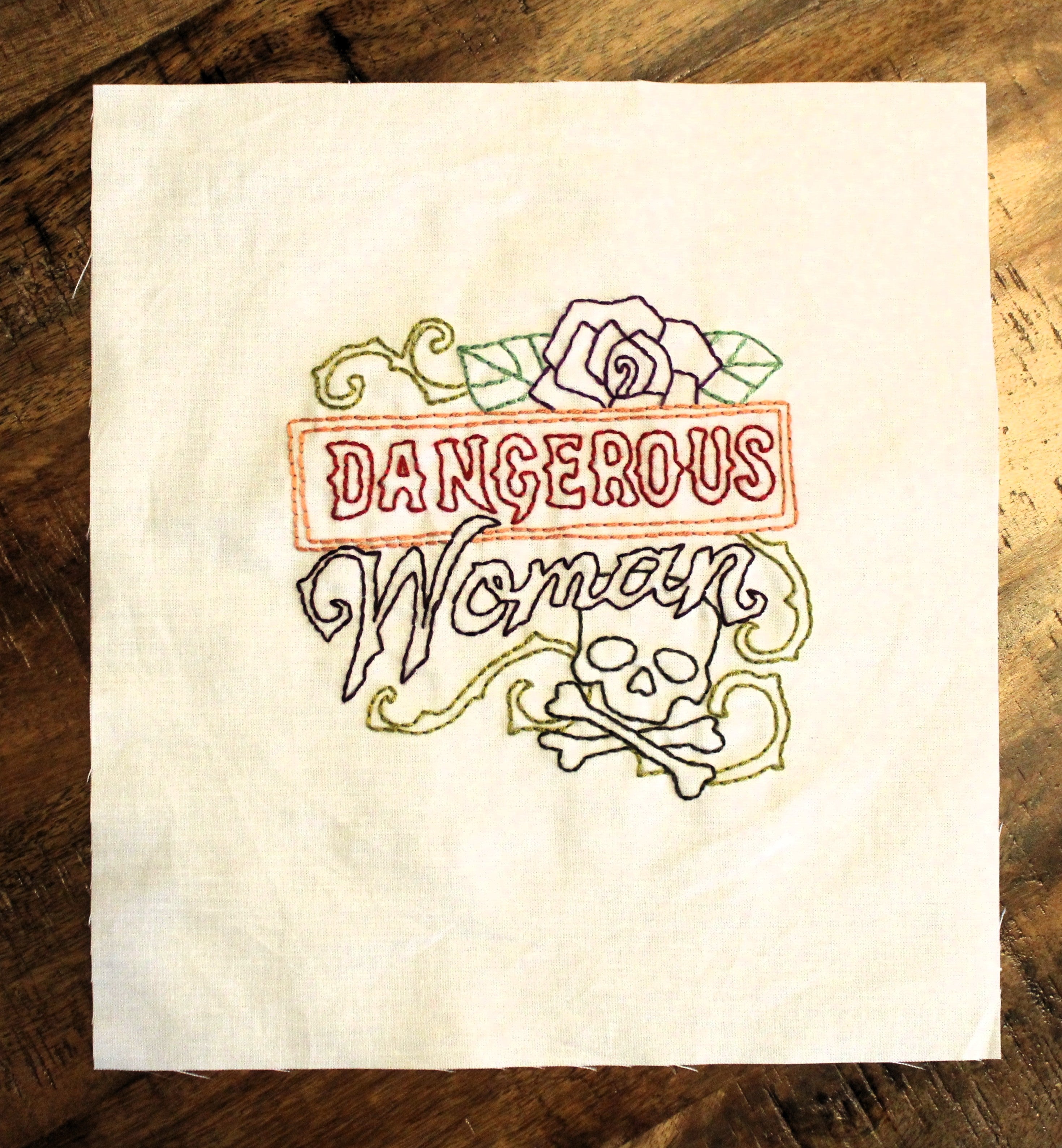 Pretty Lethal Embroidery