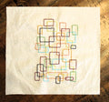 Colorblock Geometry Embroidery