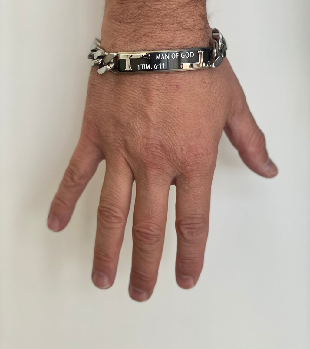 Iron Cross Bracelet