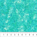 Turquoise Scattered Triangle Celebration Cotton 44”/45” Fabric Per Yard