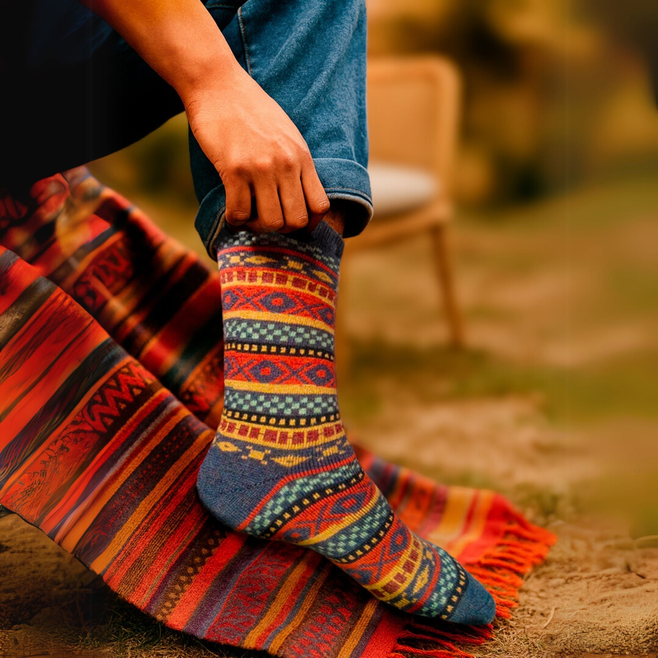 Andes Alpaca Socks
