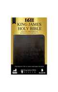 1611 King James Bible - Black