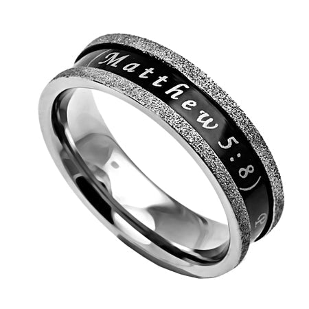 Ebony Champagne Ring
