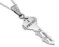 CZ Key Necklace