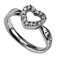 Open Heart Ring - True Love Waits