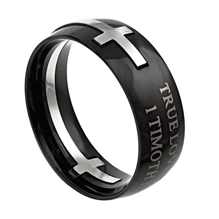 Double Cross Ring - True Love Waits