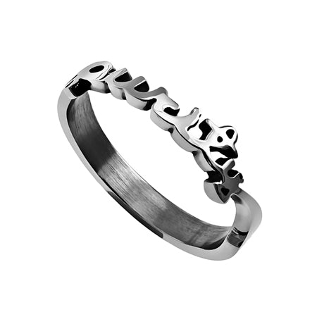 Hand Writing Ring - Purity
