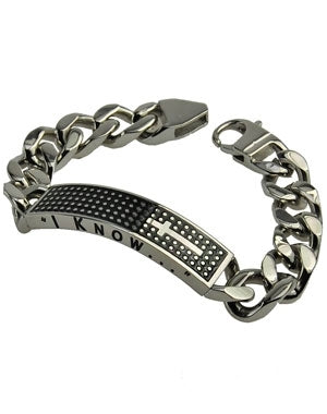 Shield Cross Bracelet