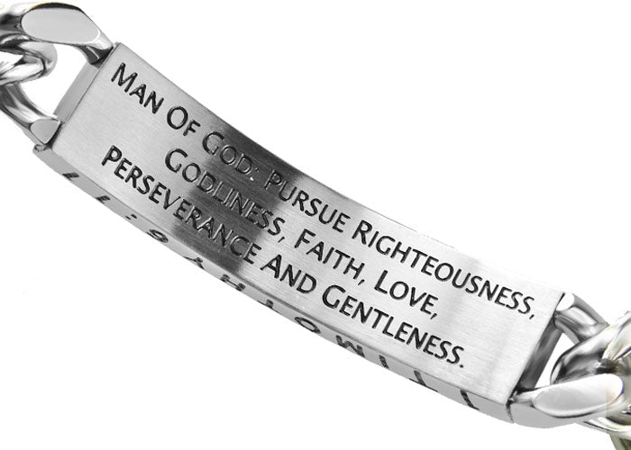 Shield Cross Bracelet