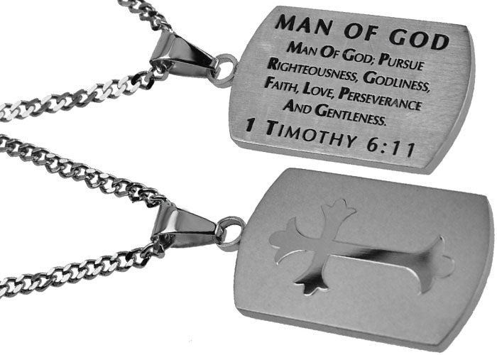 Shield Cross Necklace