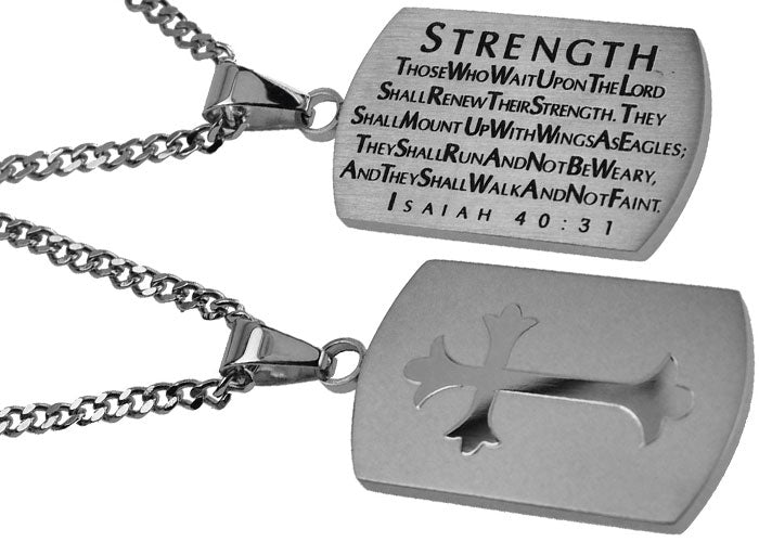 Shield Cross Necklace