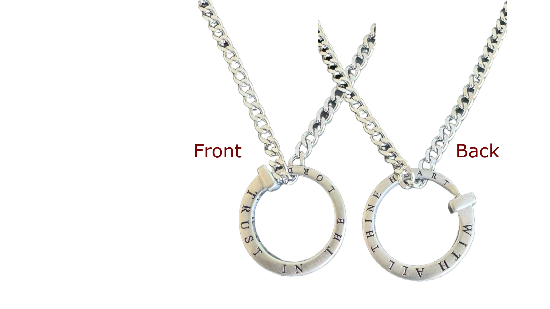 Round Nail Necklace