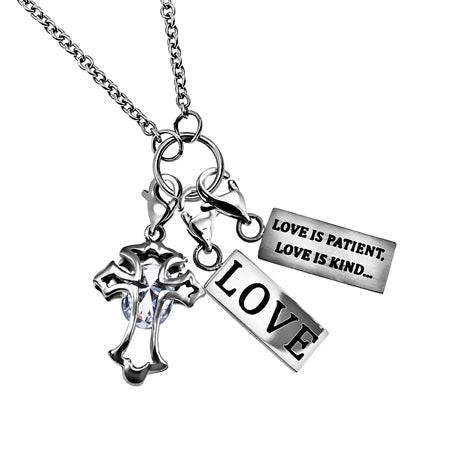 Silver Hang Charm Necklace